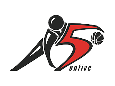 Organization logo for 5onfive Basketball