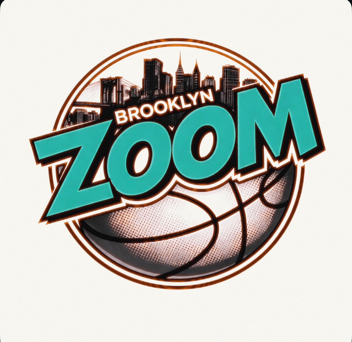 The official logo of Brooklyn Zoom Basketball