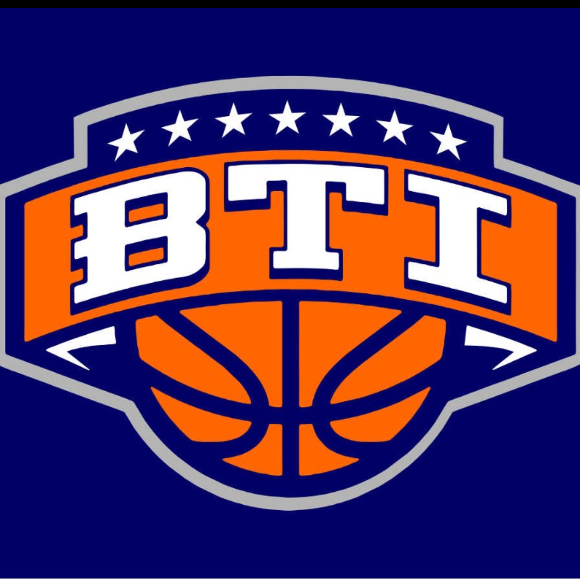 The official logo of BTI Hoops