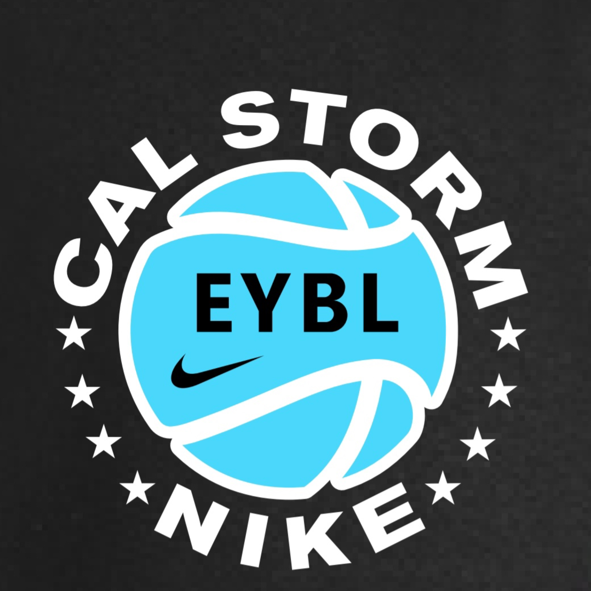 The official logo of California Storm Nike