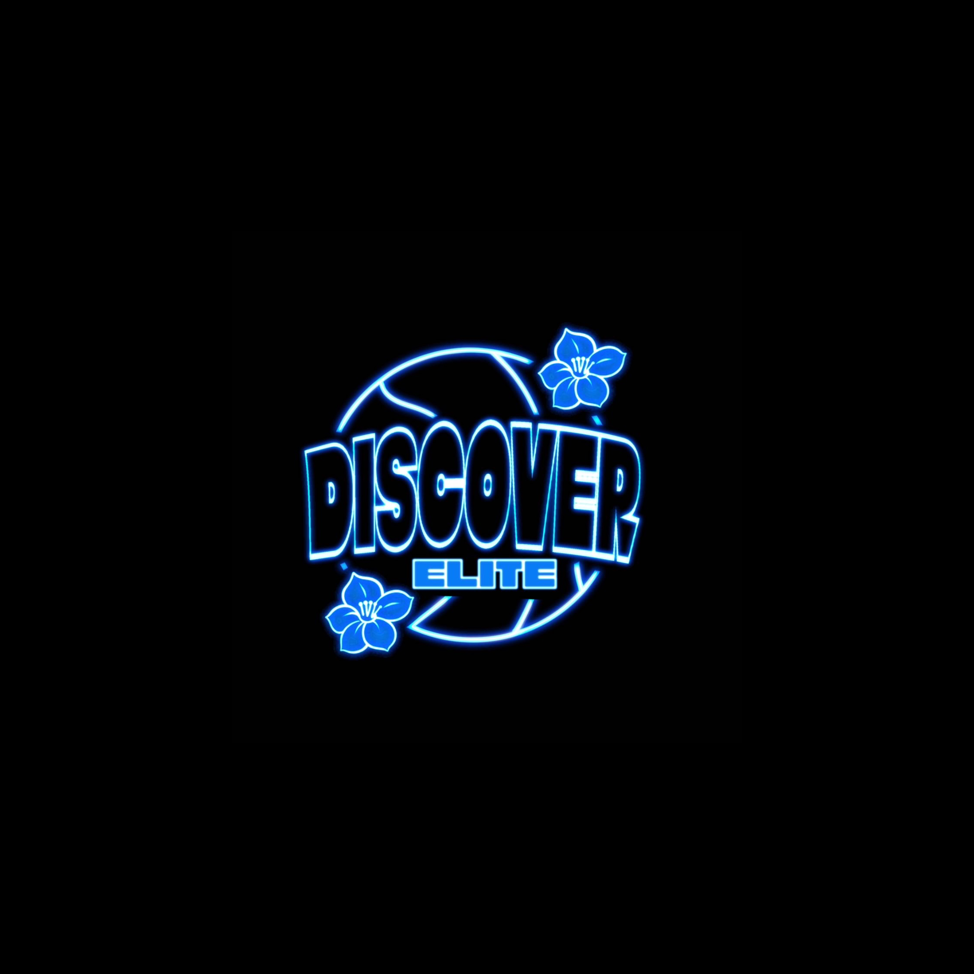 The official logo of Discover elite