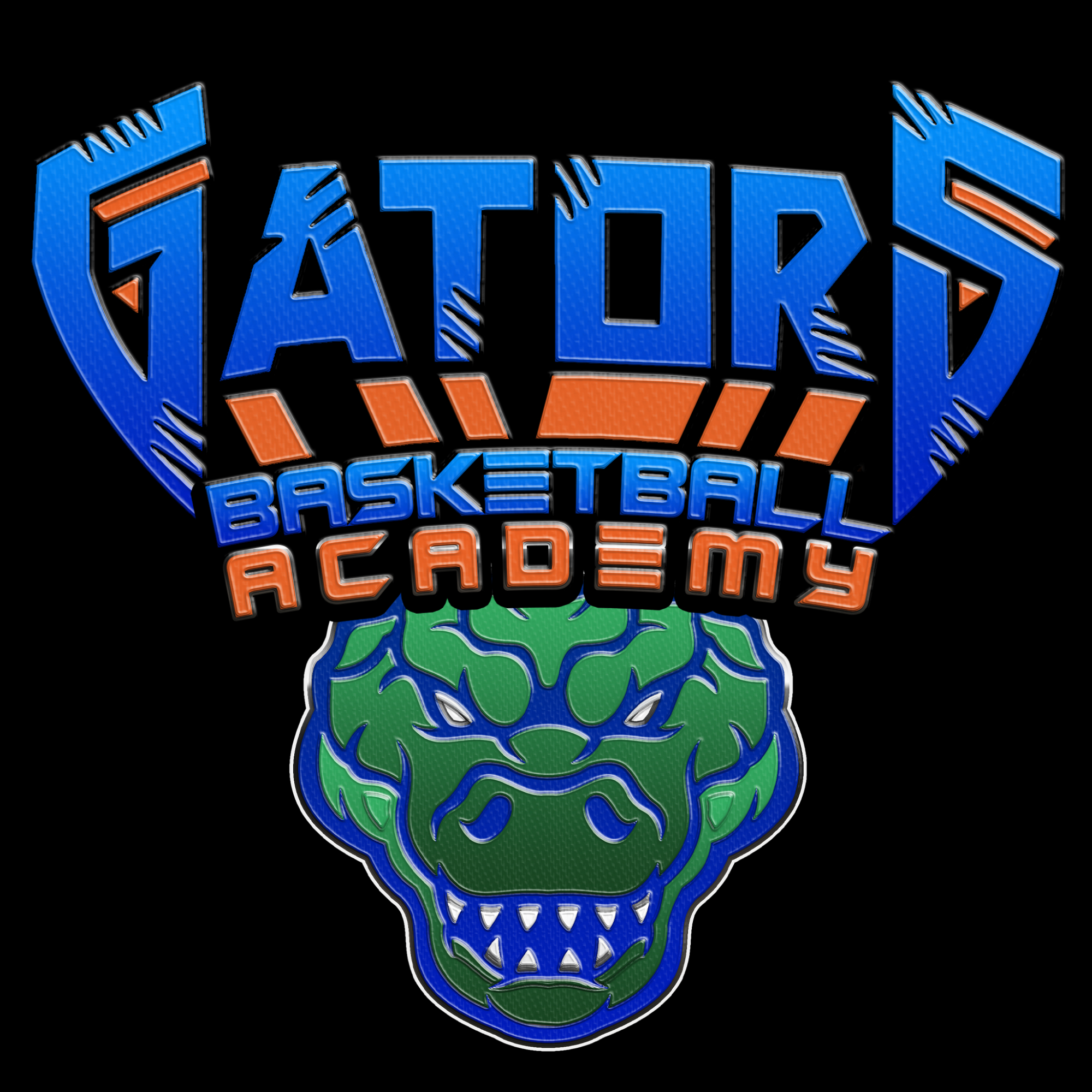 The official logo of Gators Basketball Academy
