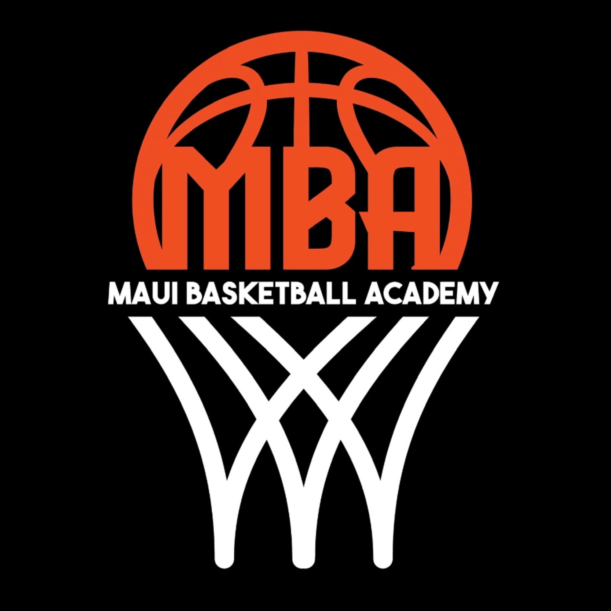 The official logo of Maui Basketball Academy