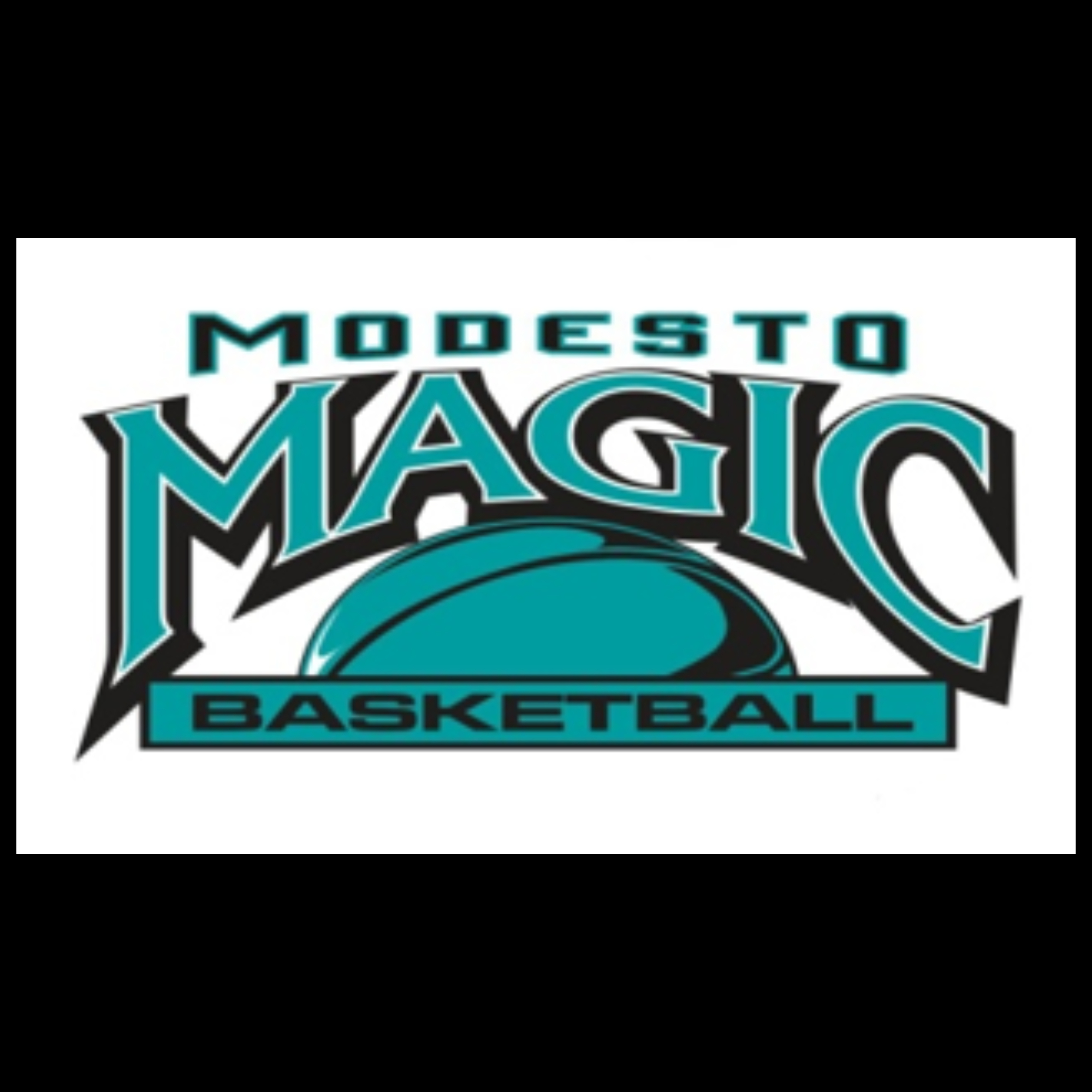 The official logo of Modesto Magic Basketball