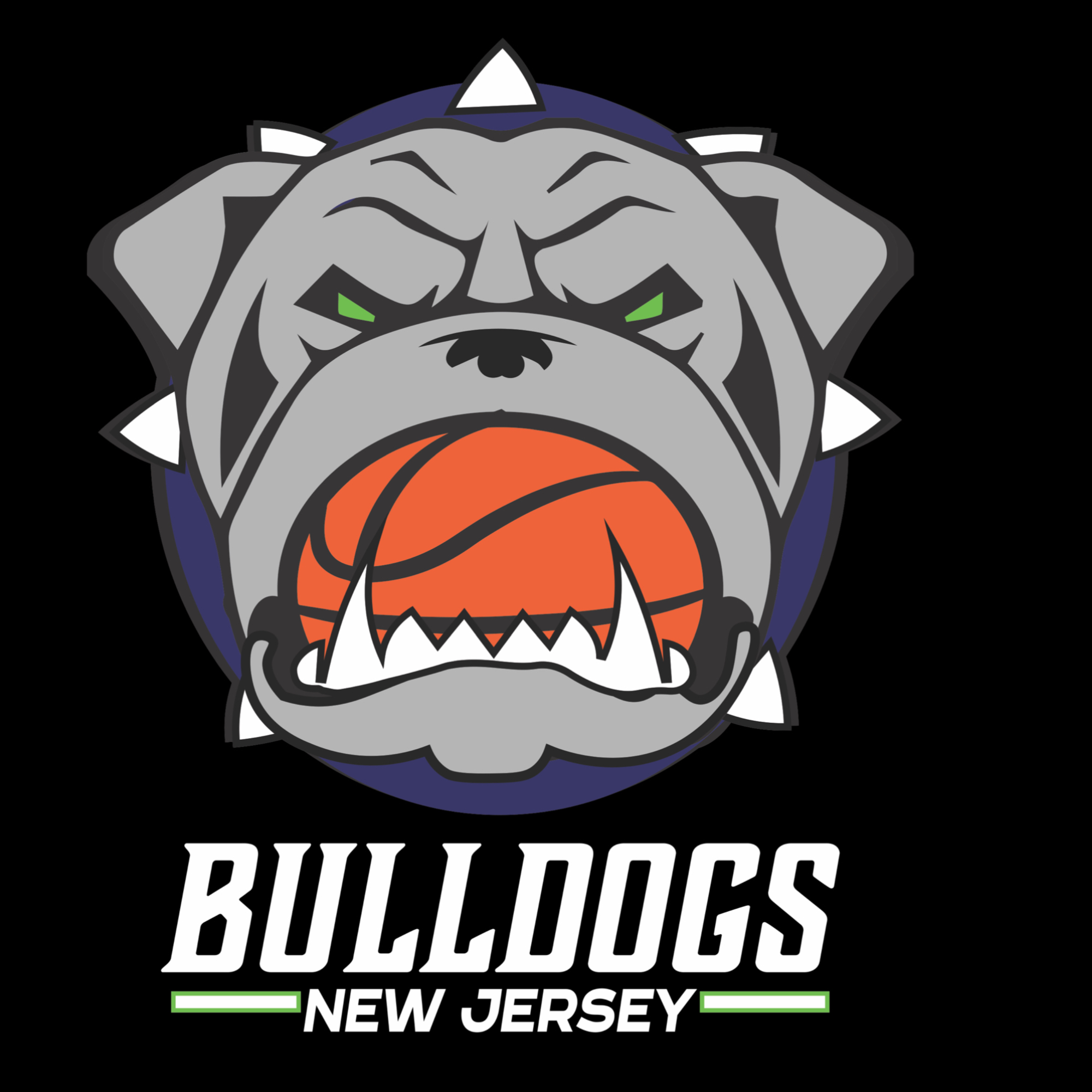 The official logo of NJ Bulldogs