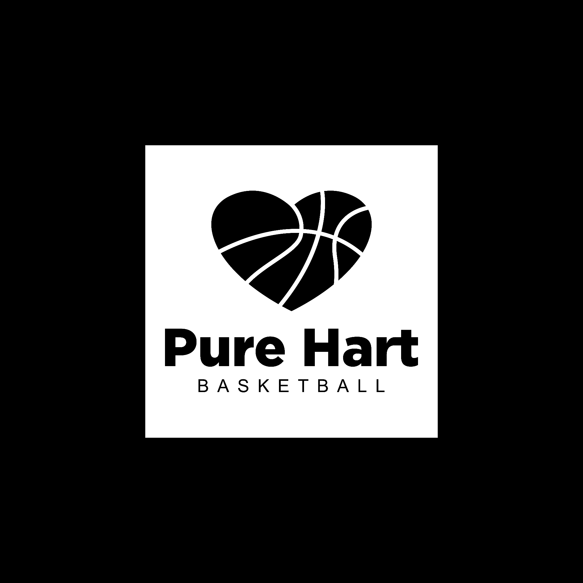 The official logo of Pure Hart Basketball