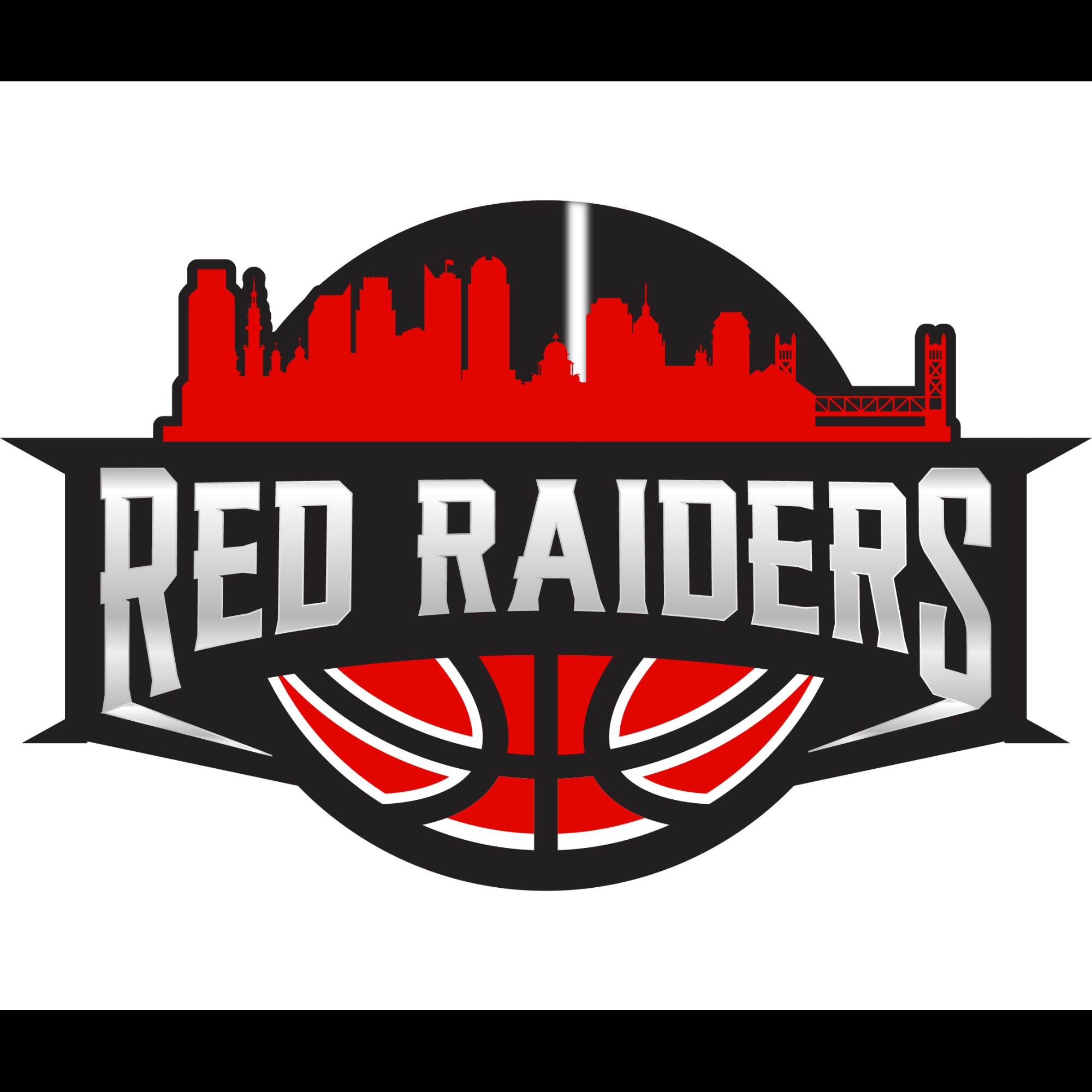 The official logo of Sacramento Red Raiders