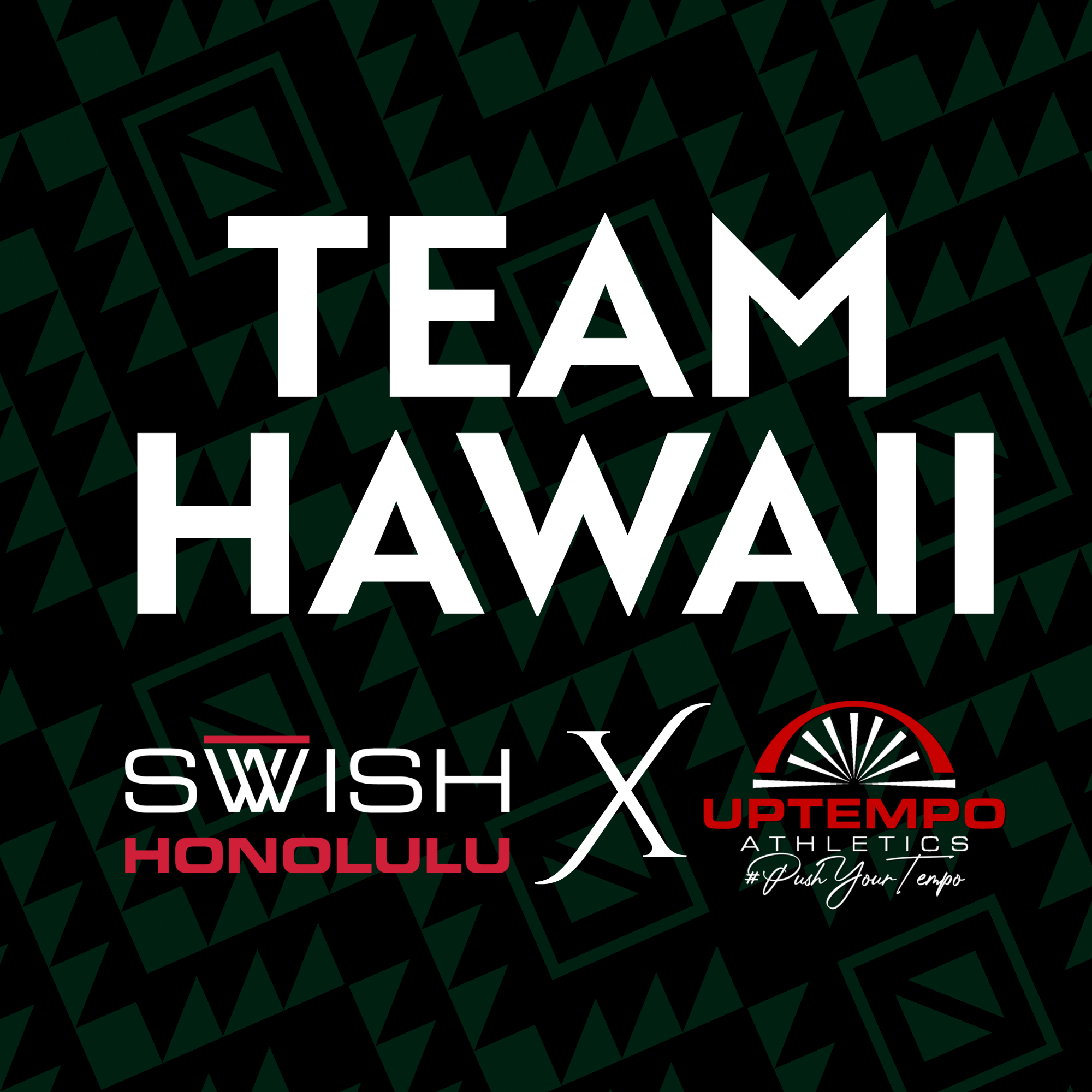 The official logo of Team Hawaii - Swish X Uptempo