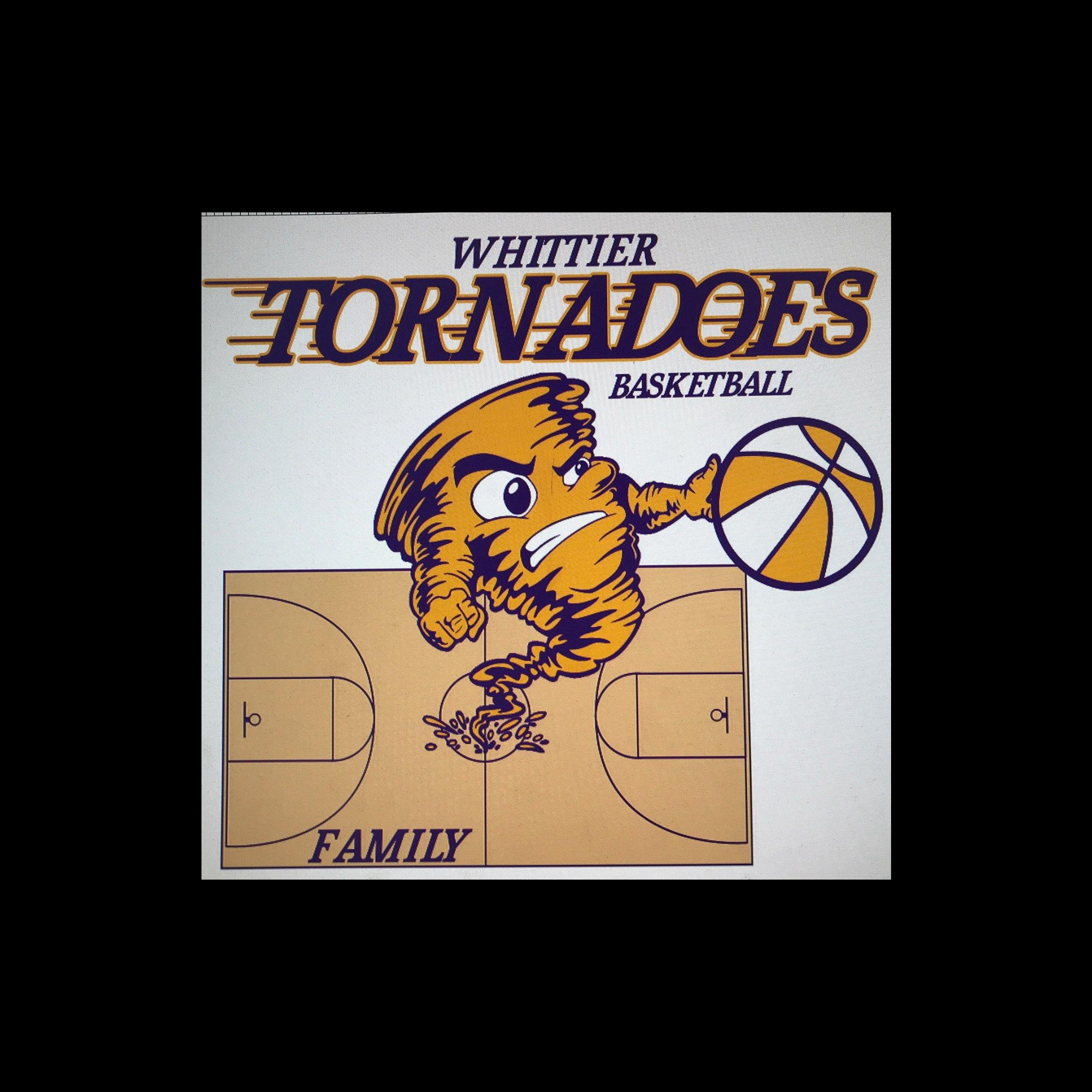 The official logo of Whittier Tornadoes