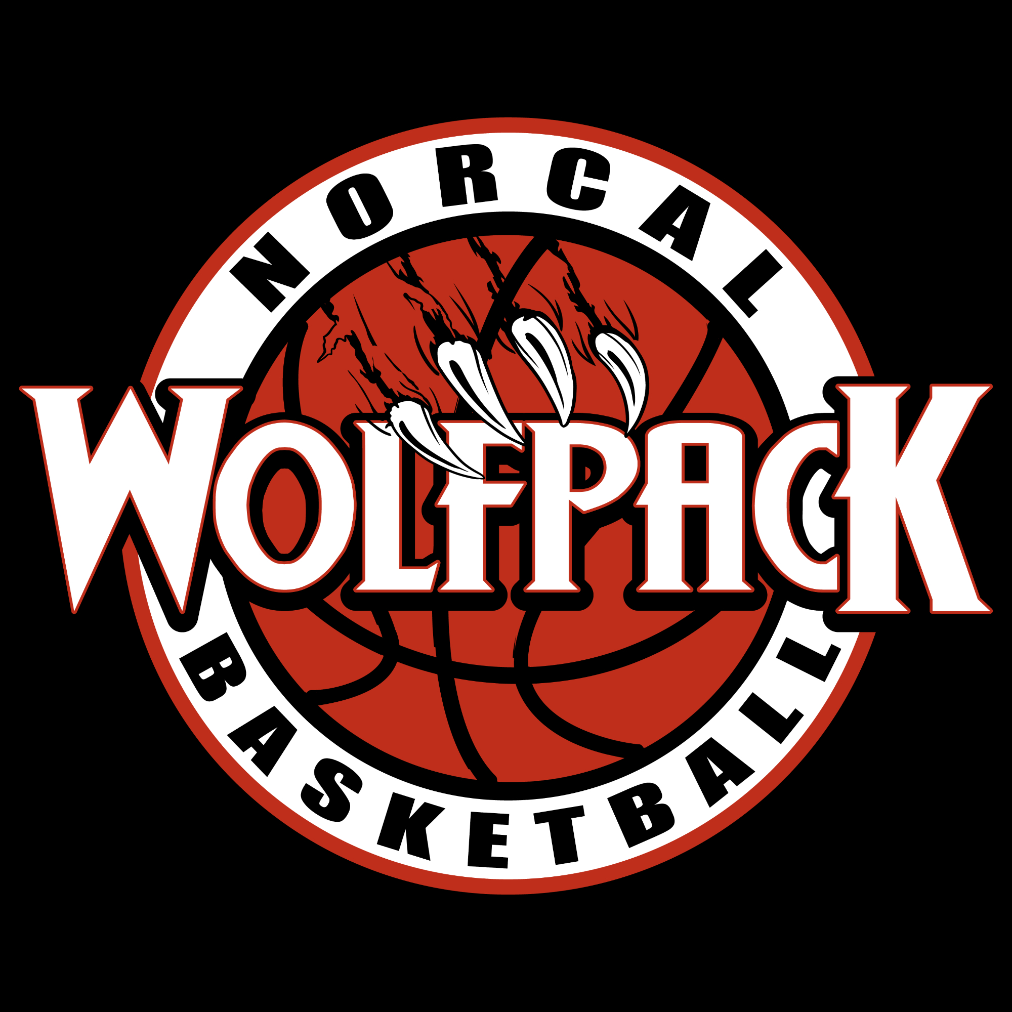 The official logo of Wolfpack NorCal Youth Basketball